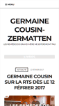 Mobile Screenshot of germainecousin.ch